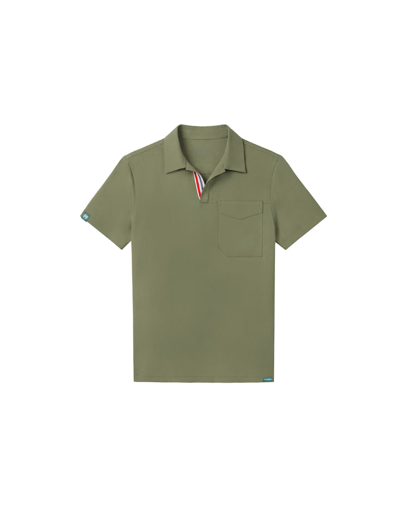 TENCEL™ Fraser Collar Scrub Top (Final Sale)