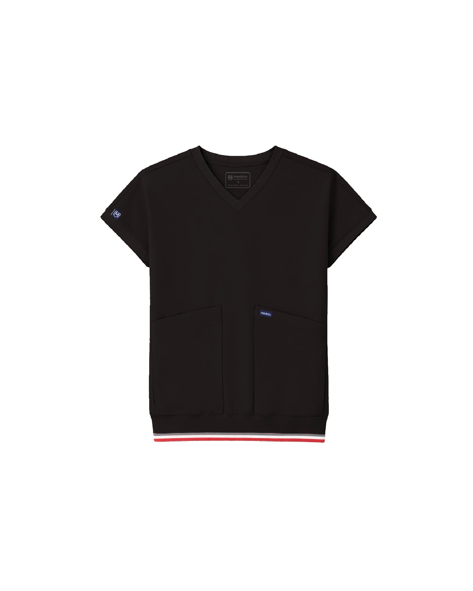 FYSEL® Lanai Rib Band Scrub Top (Final Sale)