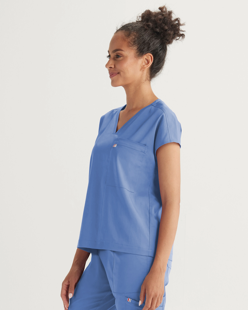 Ceil Blue Top