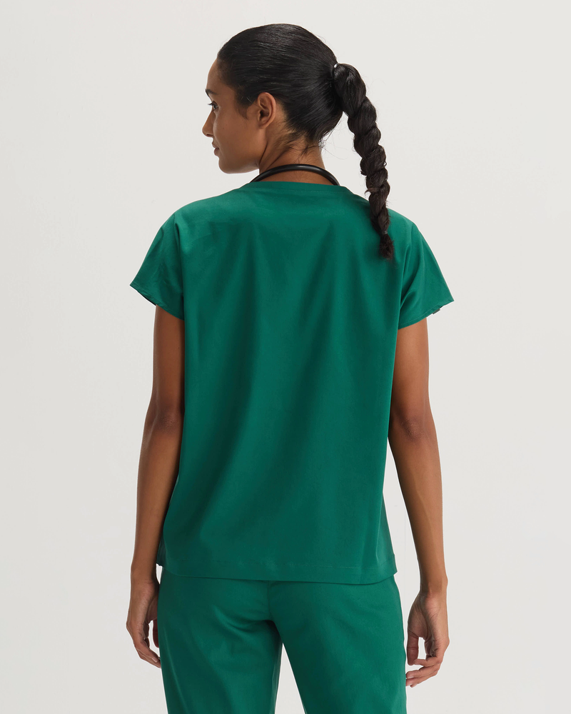 Hunter Green Bell Top