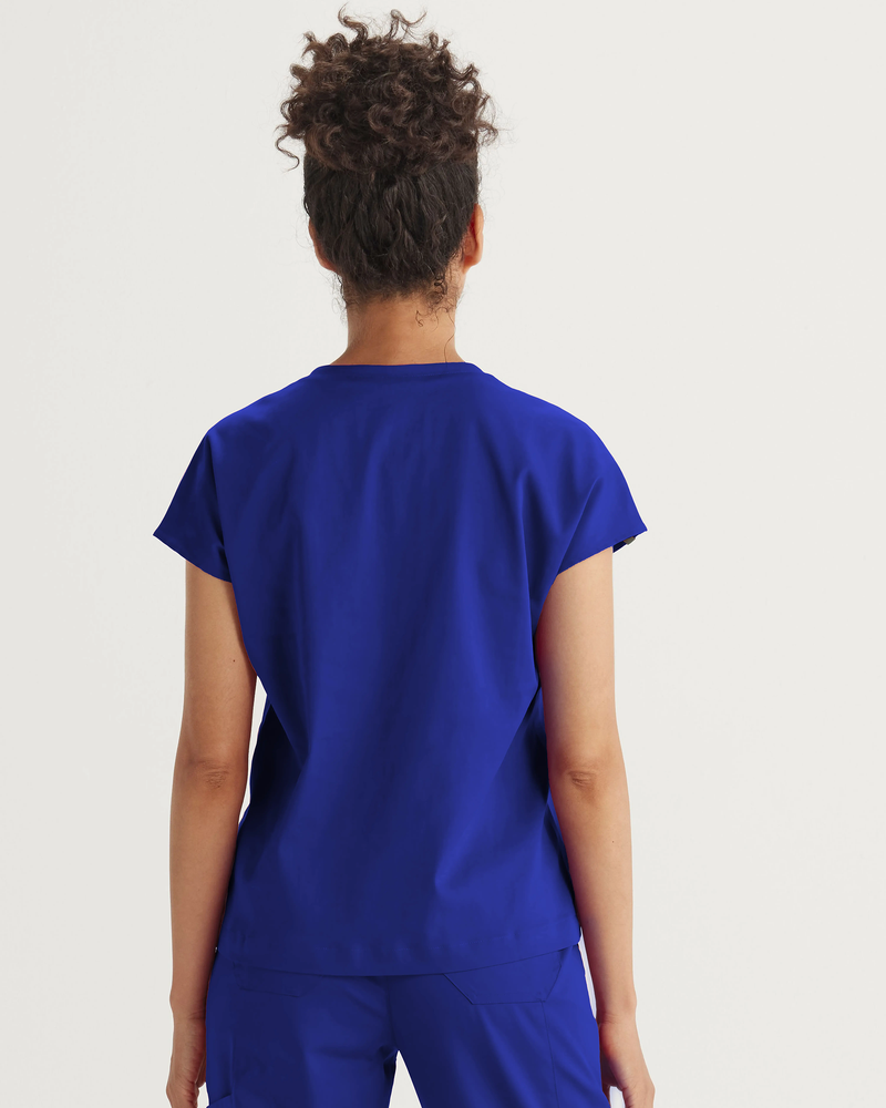 Royal Blue Bell Top