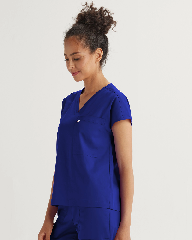 Royal Blue Bell Top