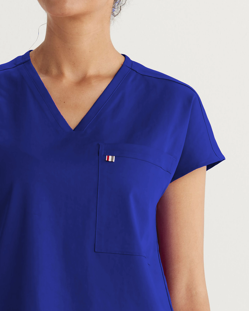 Royal Blue Bell Top