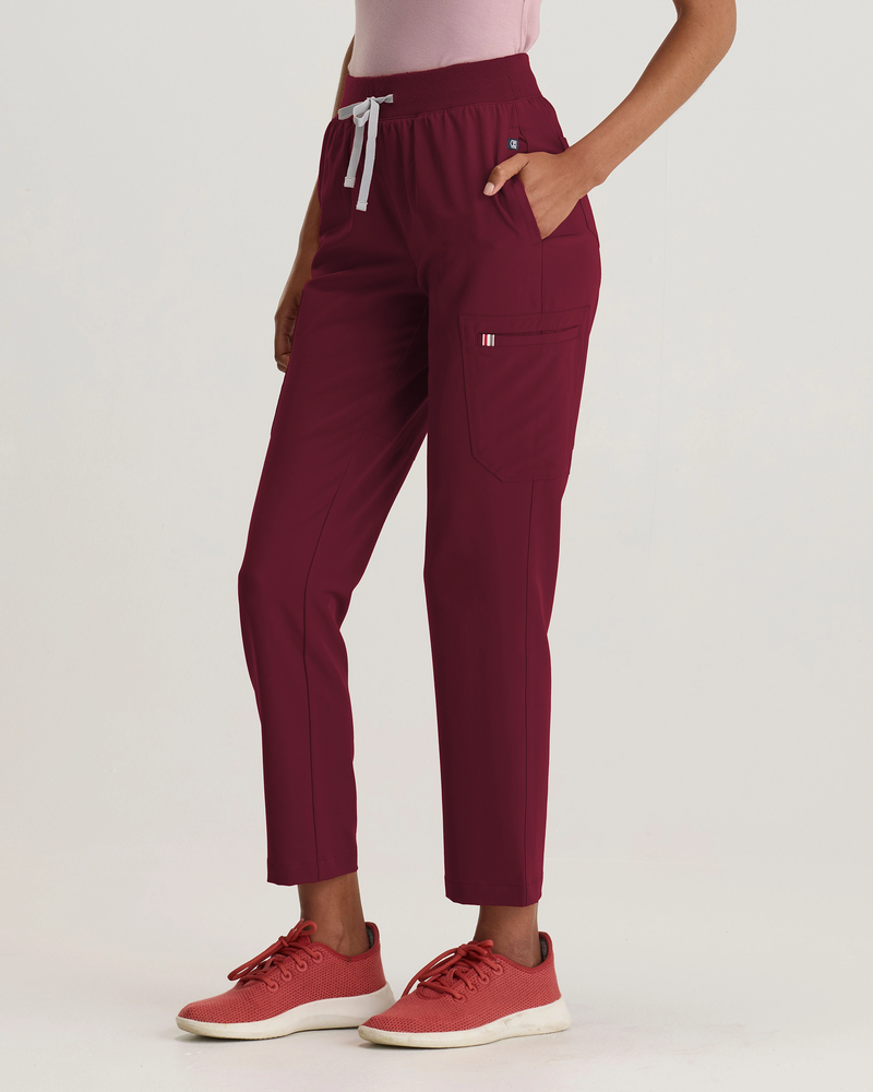 Burgundy Tanna Bottoms