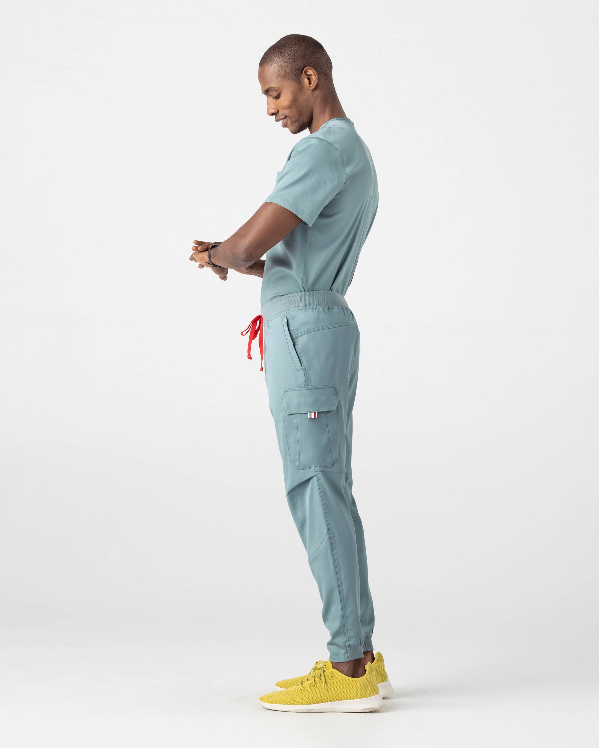 TENCEL™ Java Athletic Taper Scrub Pants