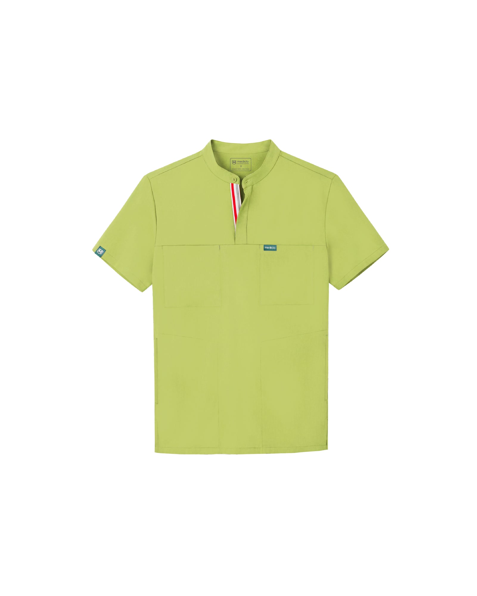 TENCEL™ Skye Banded Collar Scrub Top