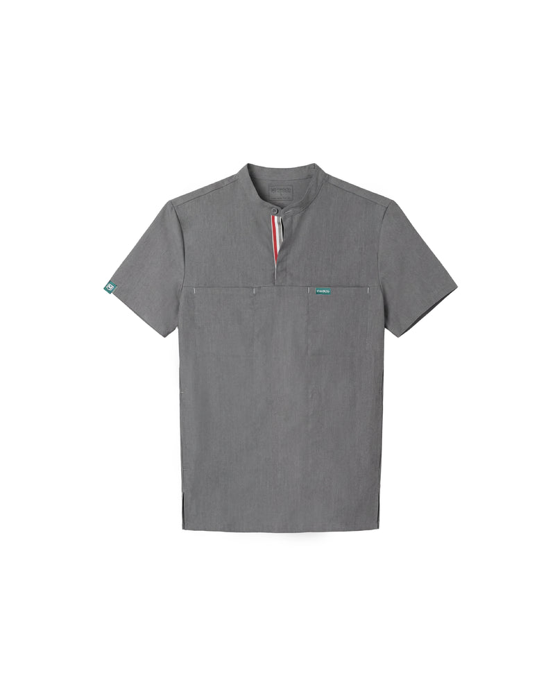 TENCEL™ Skye Banded Collar Scrub Top (Final Sale)