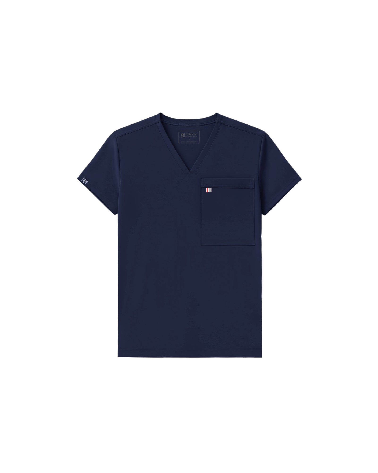 Navy Bell Flat