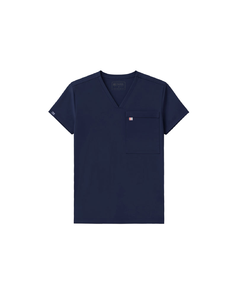 Navy Bell Flat