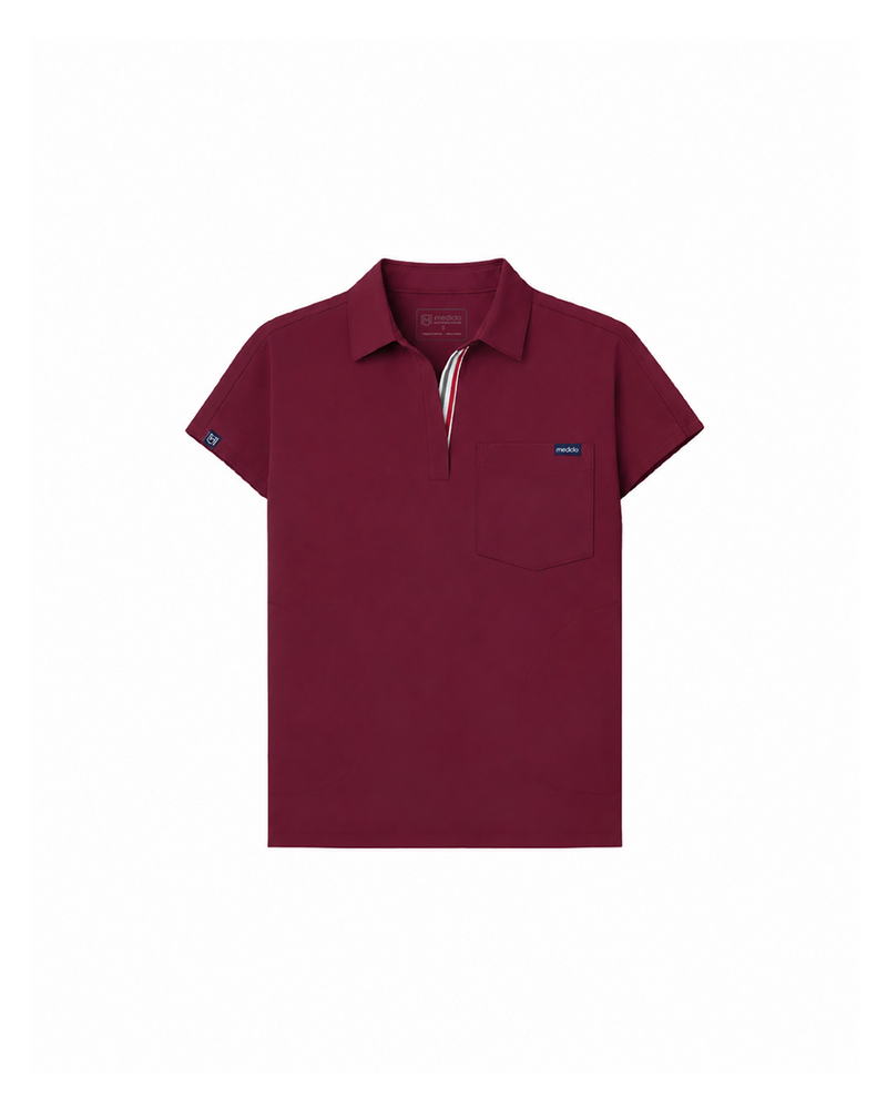 Burgundy Flat Lay Capri