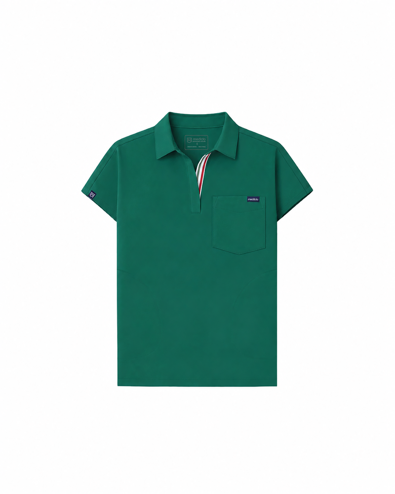 Hunter Green Flat Lay Capri