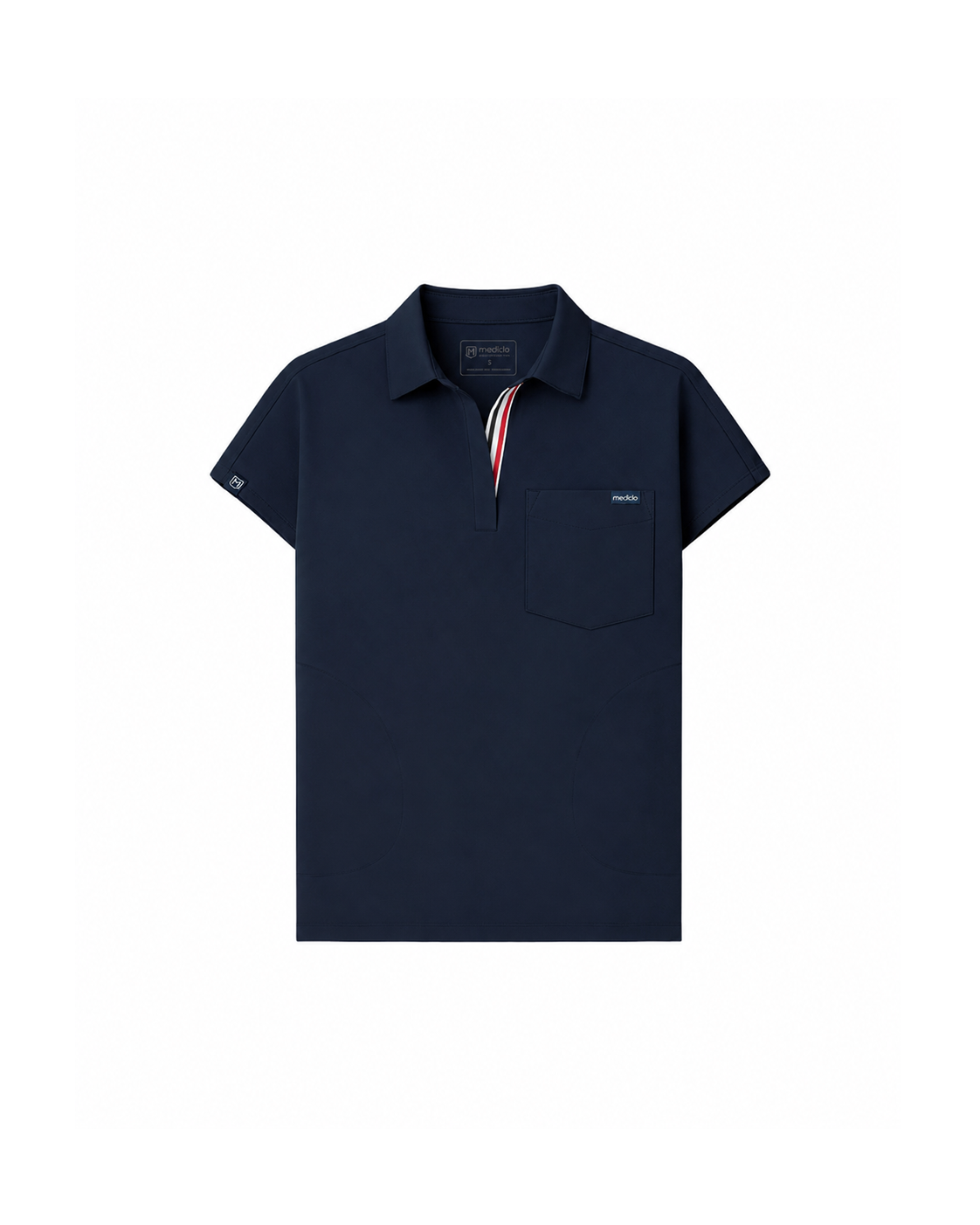 Navy Capri Flat Lay Capri