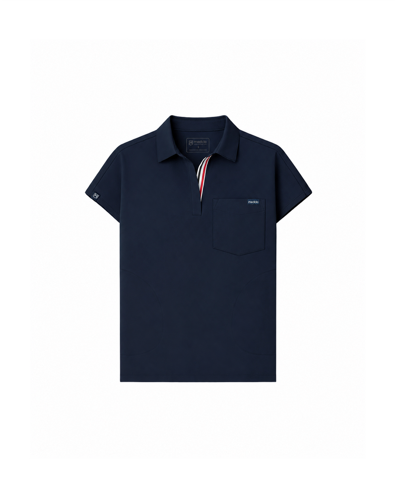 Navy Capri Flat Lay Capri