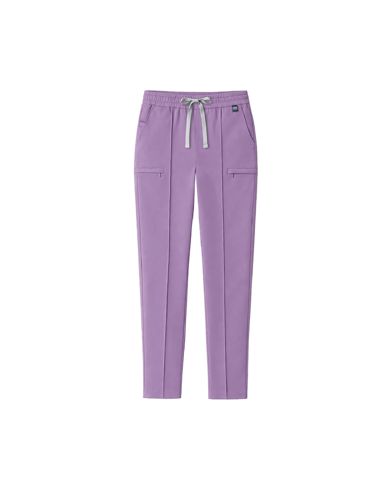 FYSEL® Sicily Pintuck Tapered Scrub Pants (Final Sale)