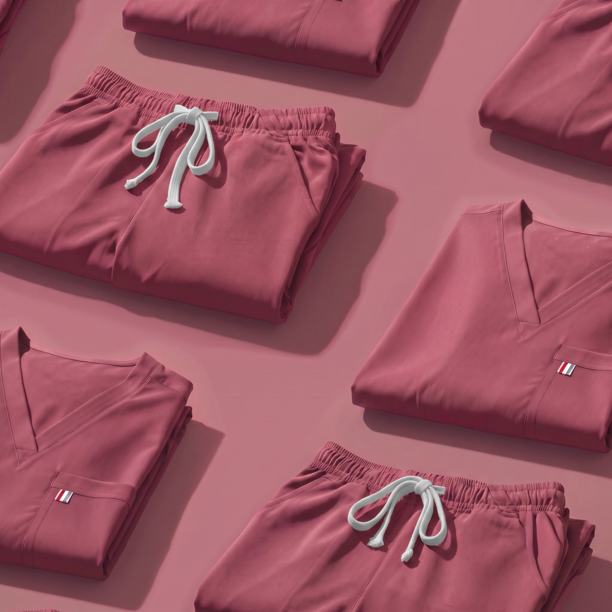 Mauve Flat Lay