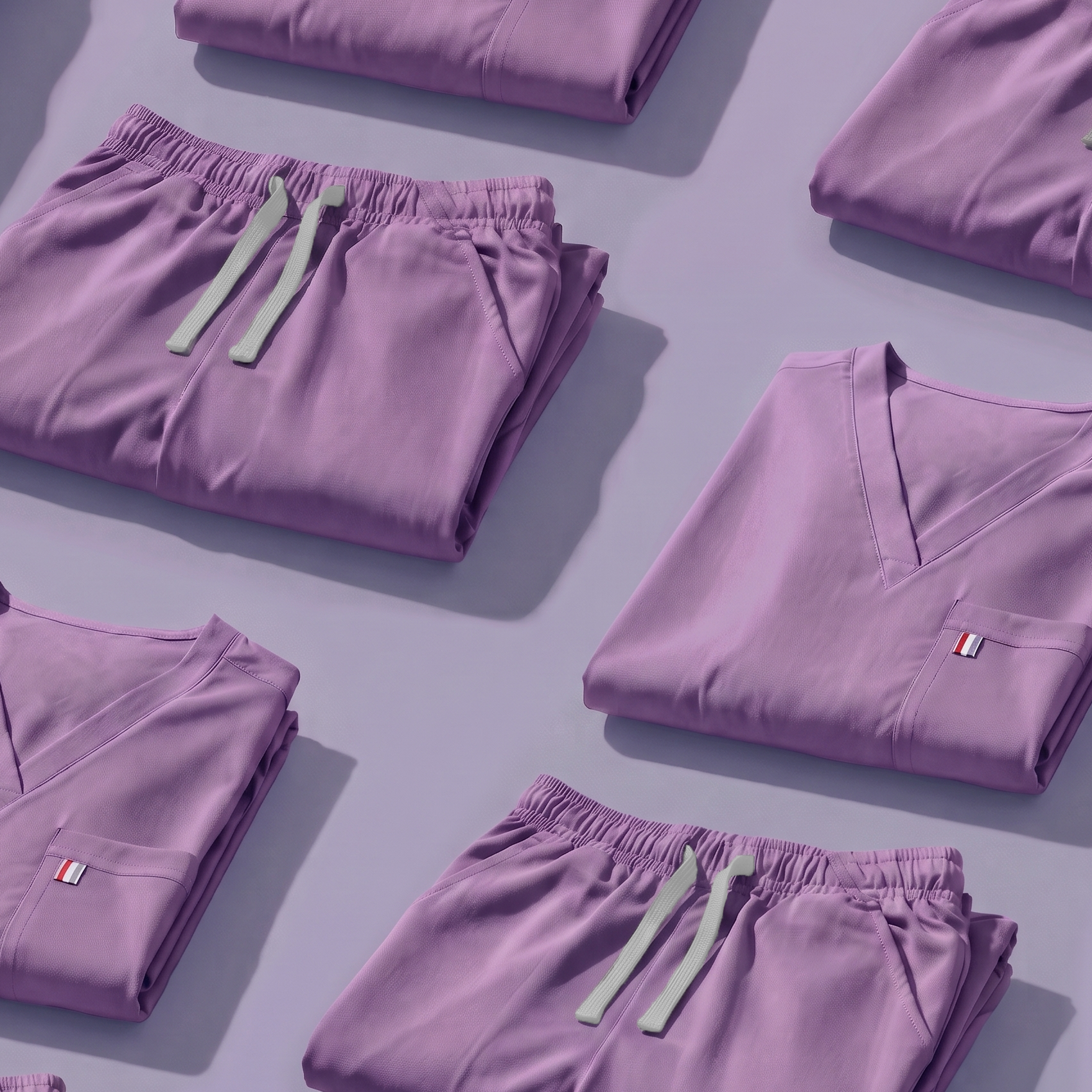Orchid Purple Flat Lay