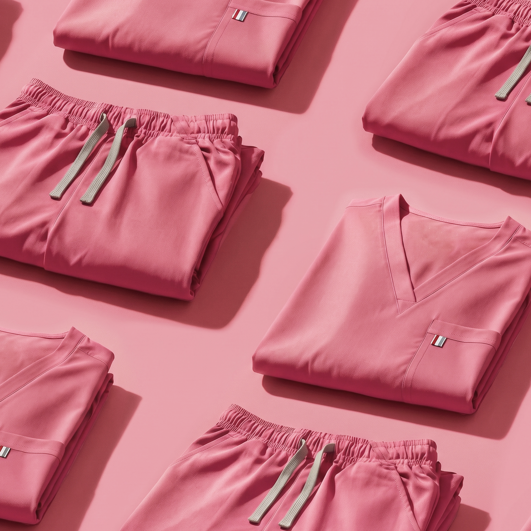Rose Pink Flat Lay