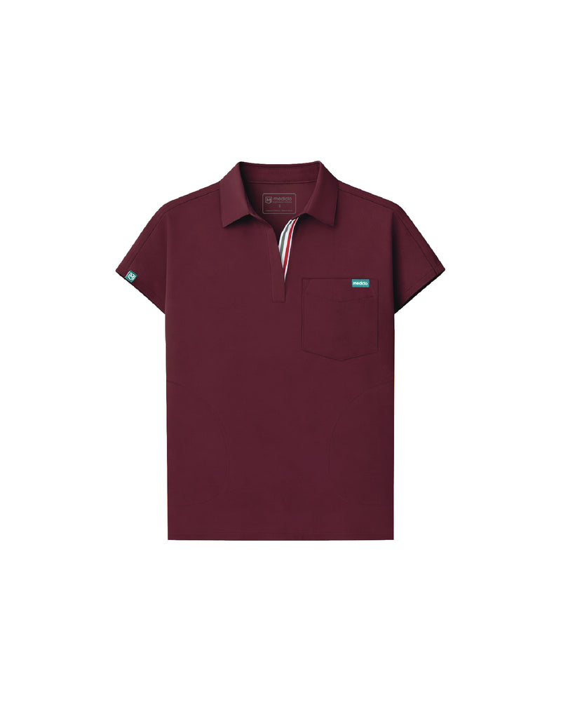 TENCEL™ Capri Collared Scrub Top (Final Sale)
