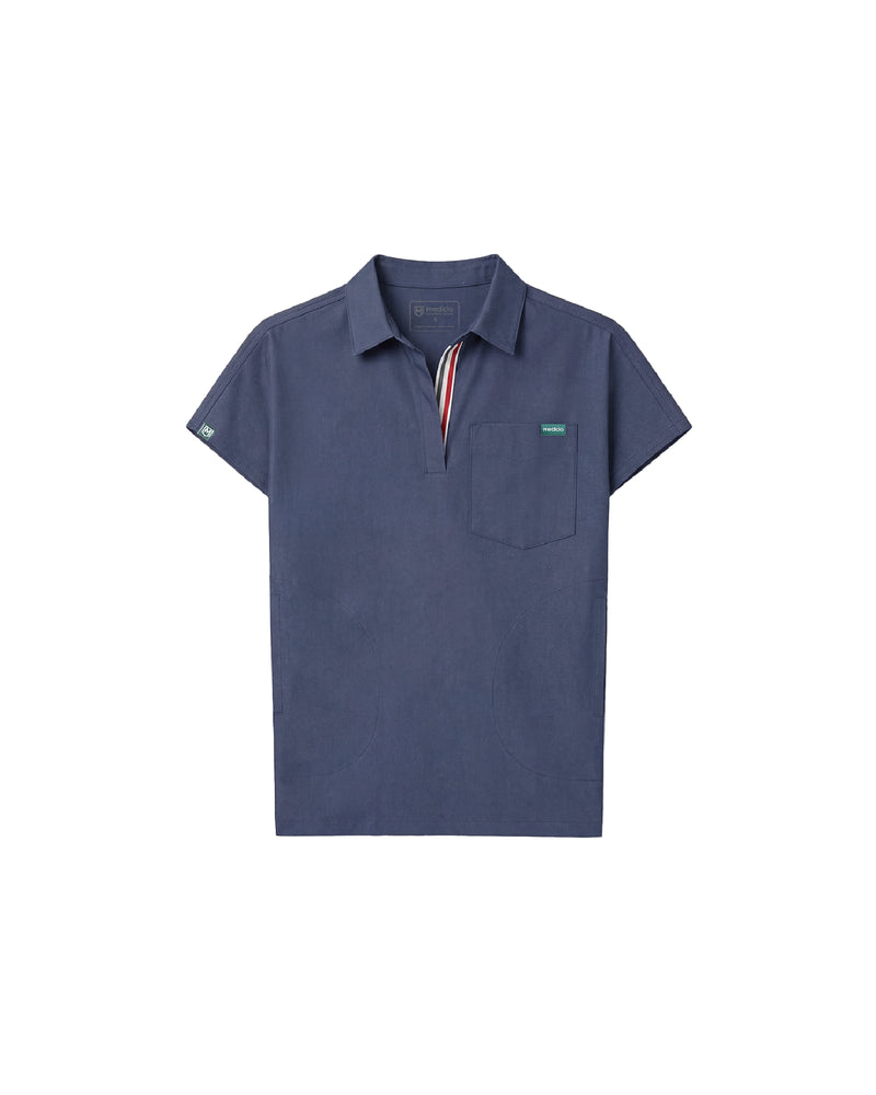TENCEL™ Capri Collared Scrub Top (Final Sale)