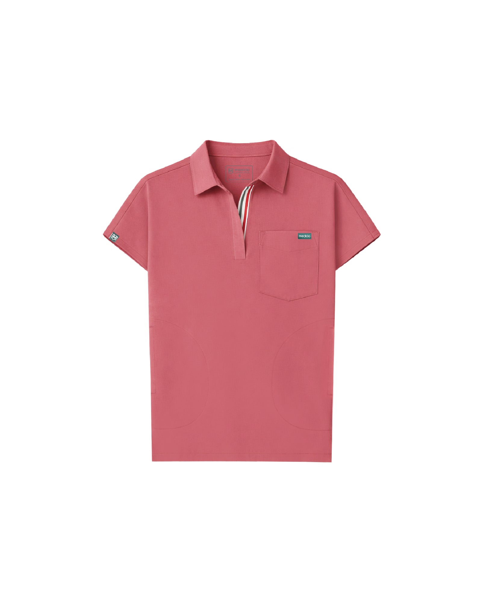 TENCEL™ Capri Collared Scrub Top