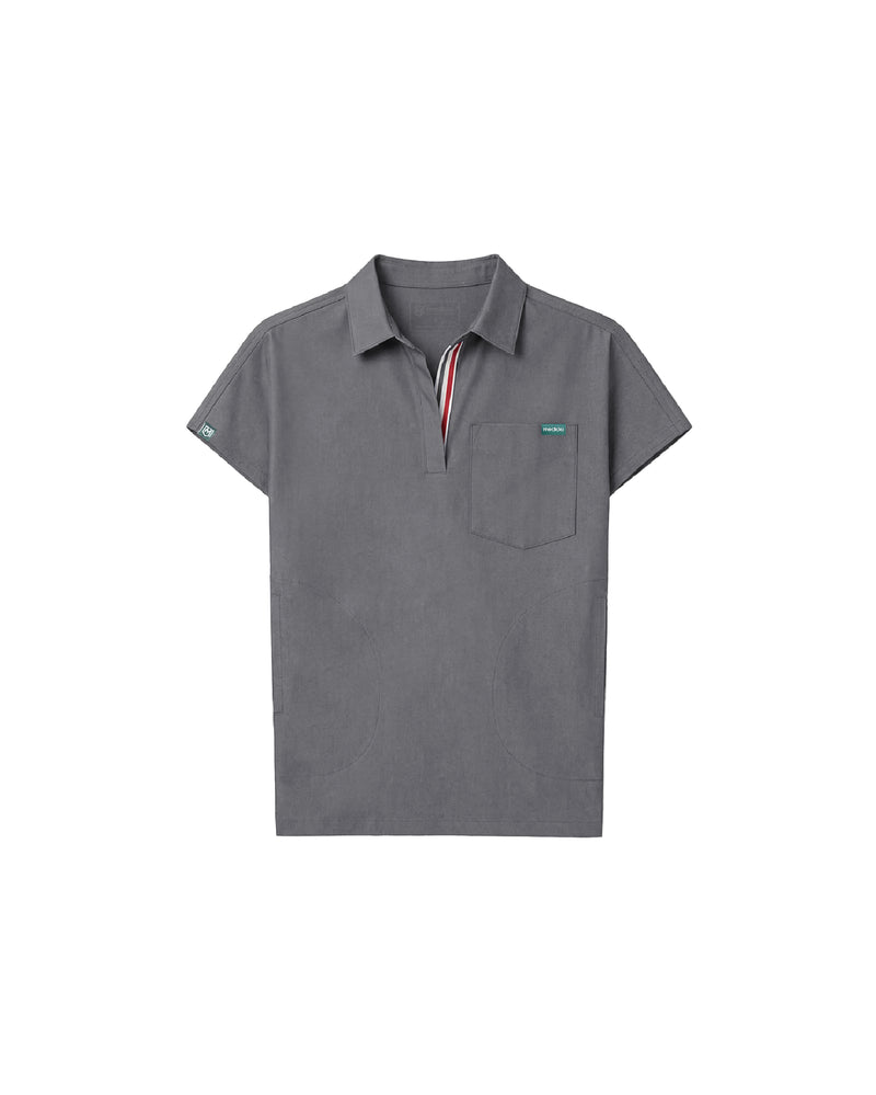 TENCEL™ Capri Collared Scrub Top (Final Sale)