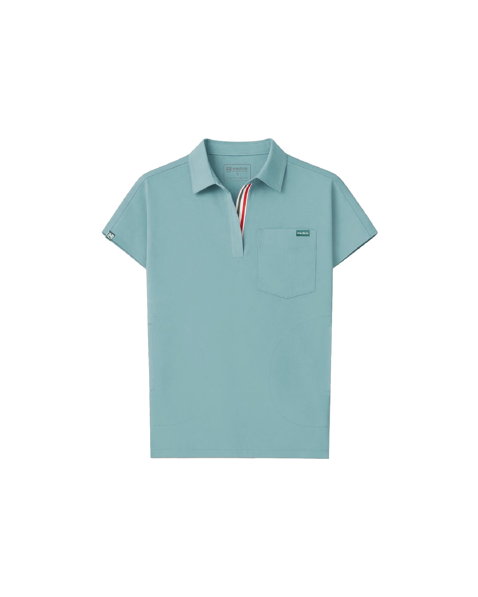 TENCEL™ Capri Collared Scrub Top