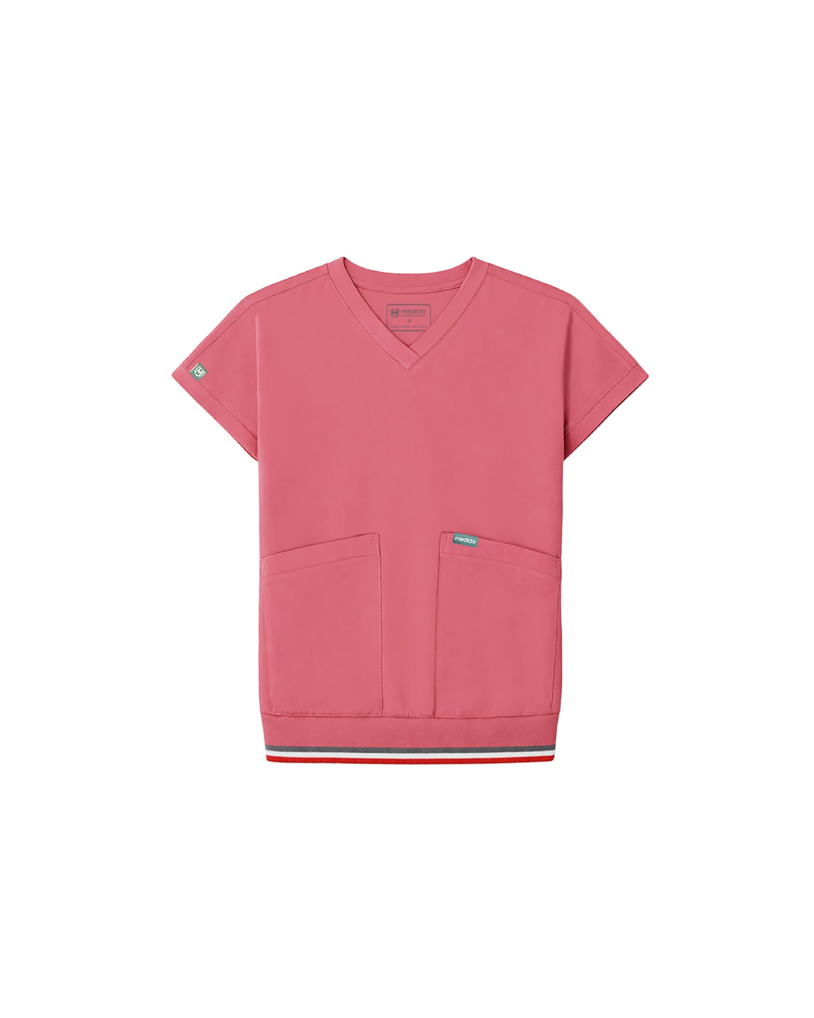 TENCEL™ Lanai Rib Band Scrub Top (Final Sale)