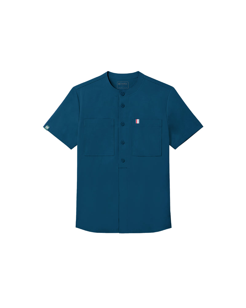TENCEL™ Senja Button Up Scrub Top (Final Sale)