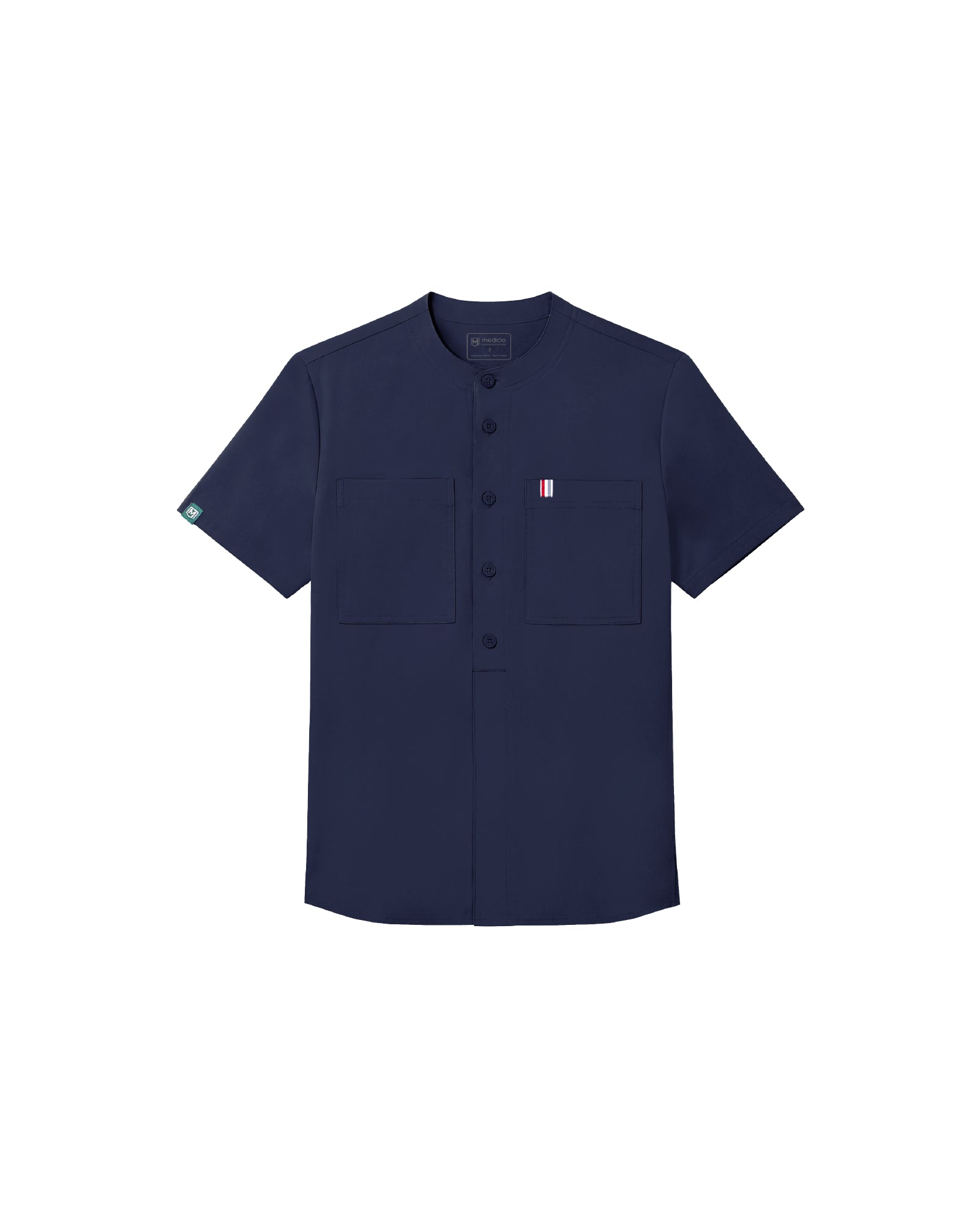 TENCEL™ Senja Baseball Jersey Scrub Top (Final Sale)