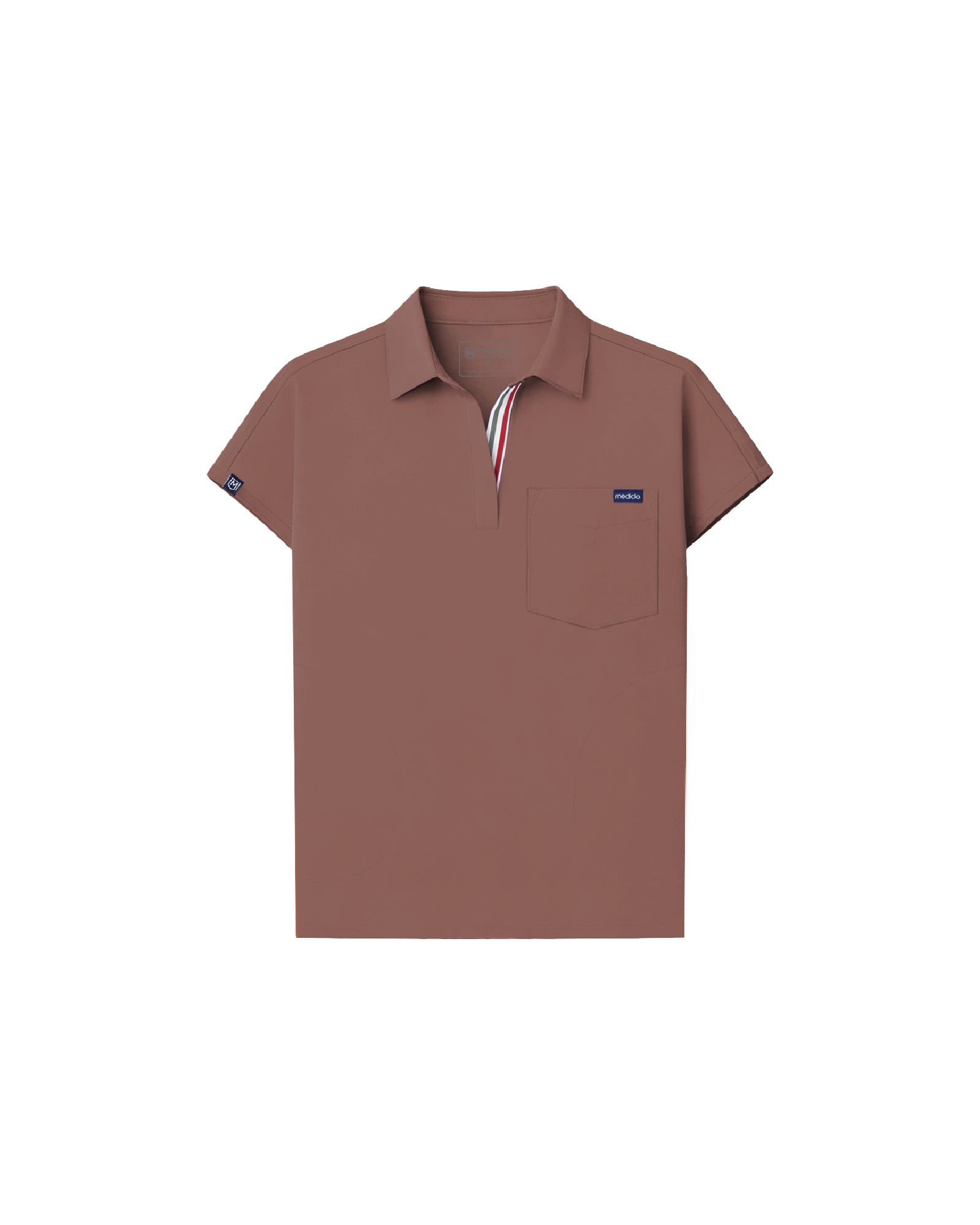 FYSEL® Capri‎ ‎Collared Scrub Top