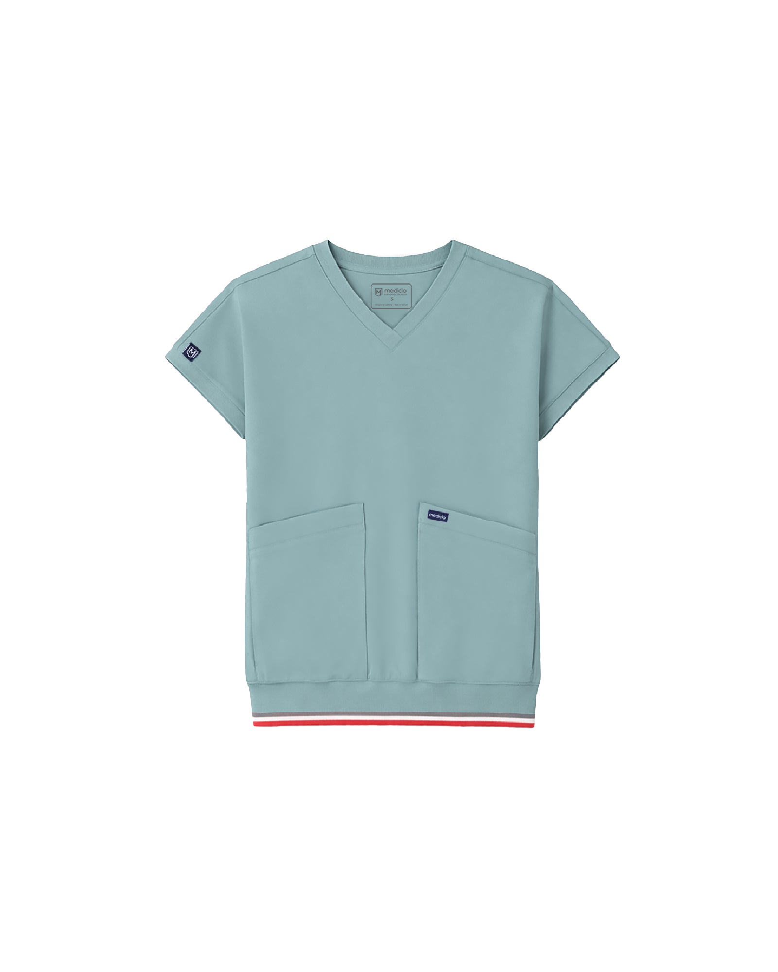 FYSEL® Lanai‎ ‎Rib Band Scrub Top