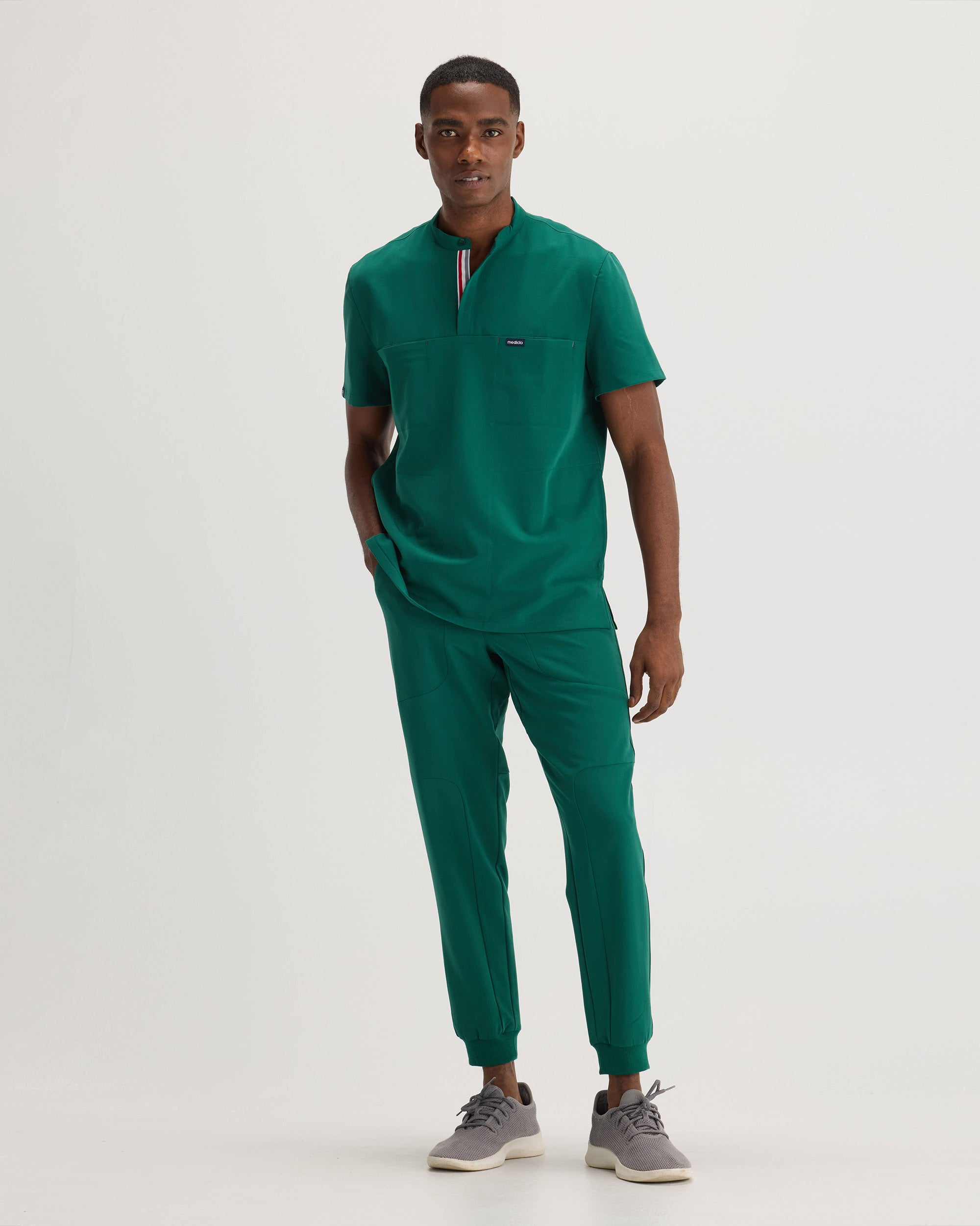 Men's Hunter Green Scrubs | Mediclo