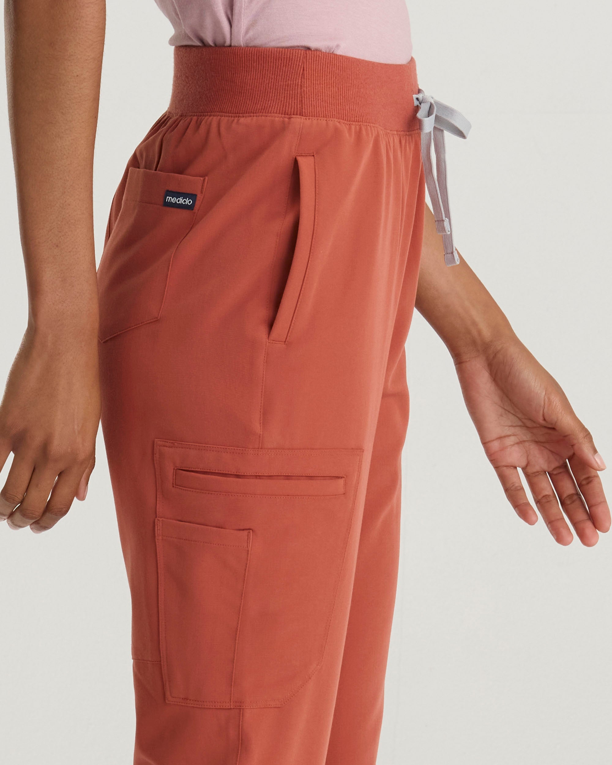 Orange Terracotta Onesize cheapest Pants Tencelstoff (Eucalyptus) Cargo Pants