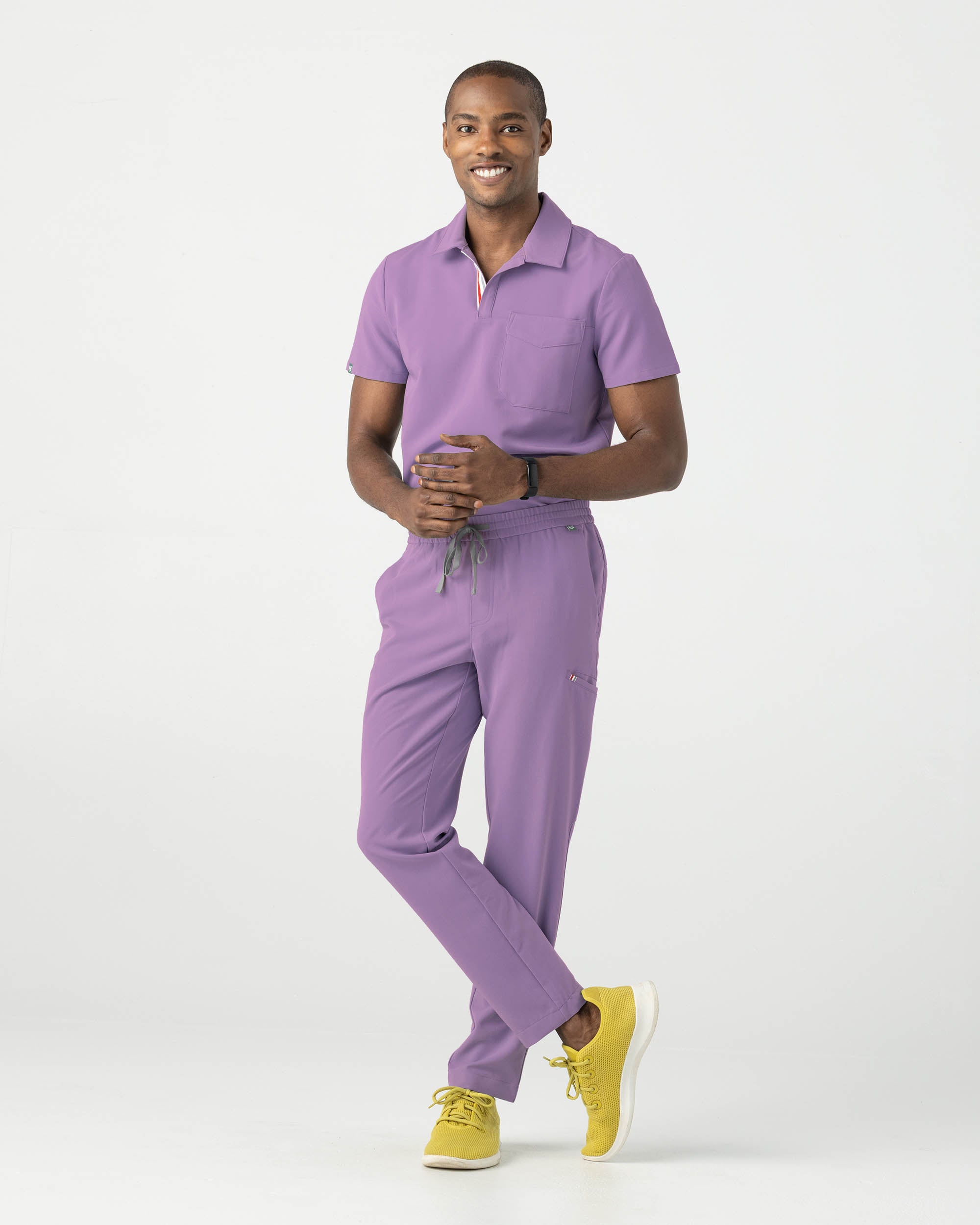 Purple cheap polo pants