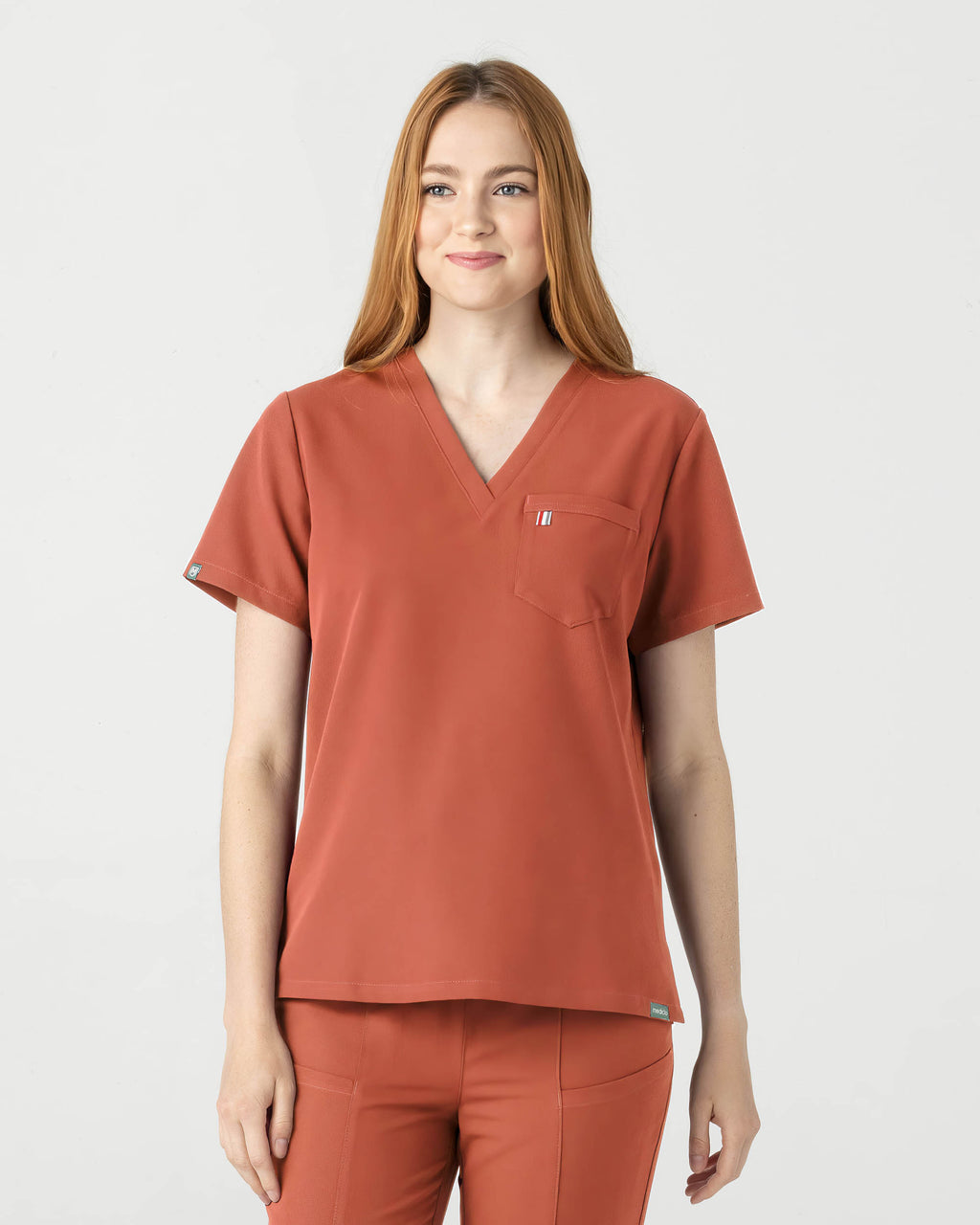 Knya med Women's Long Sleeves Underscrubs Gown Hospital Scrub