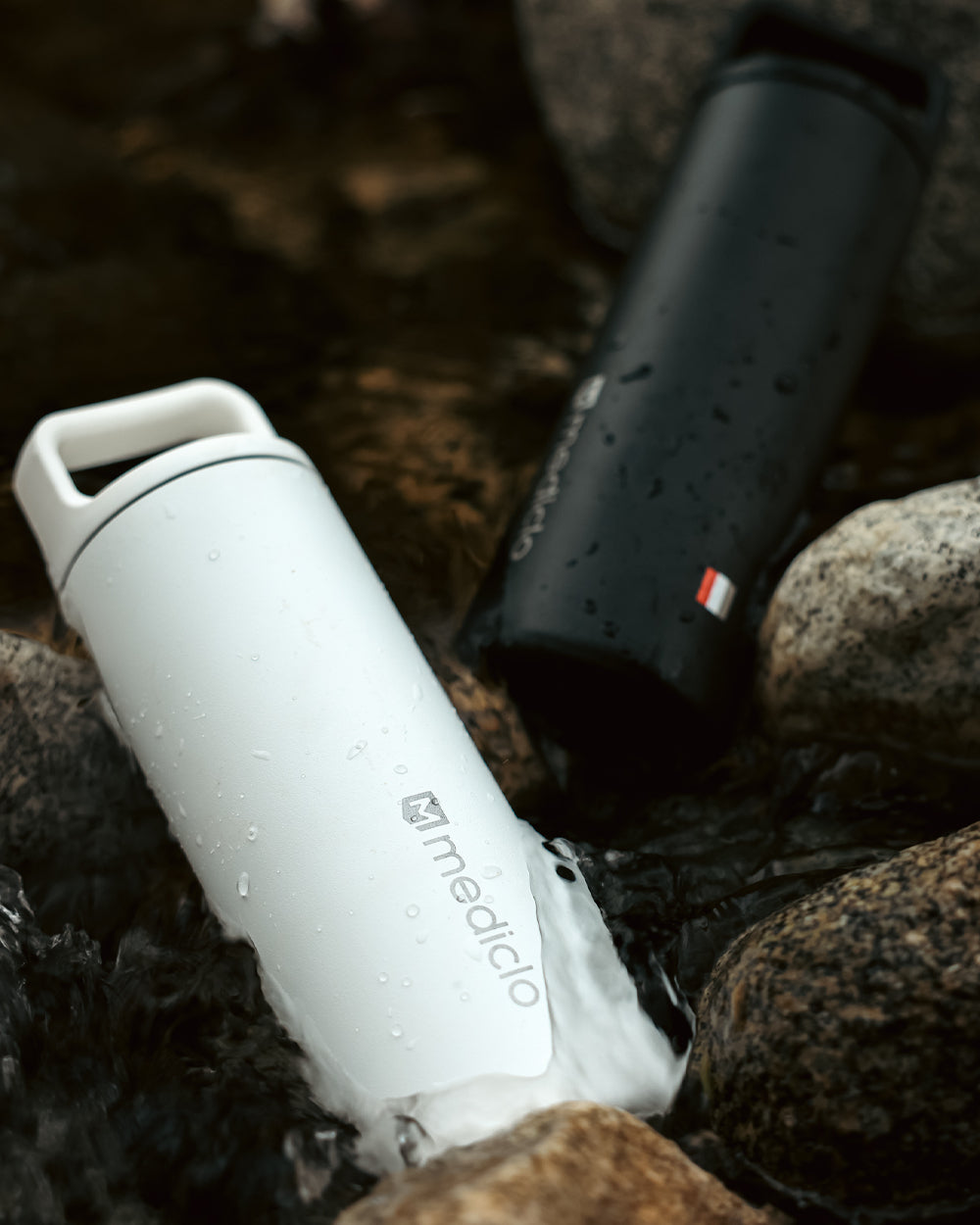 Wide Mouth Vacuum Insulated Water Bottle | Mediclo X MiiR