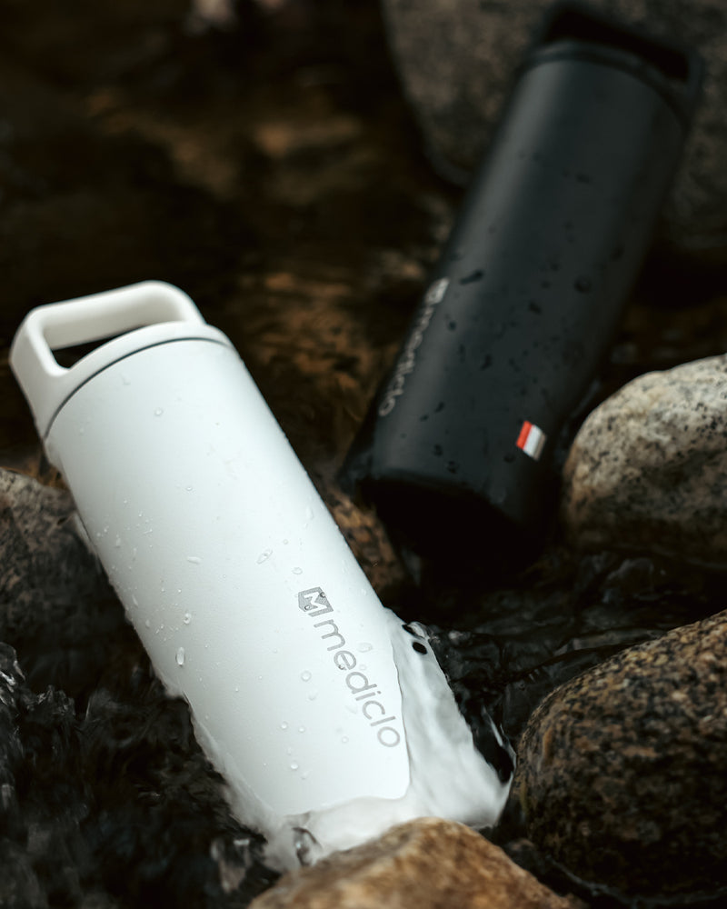 Wide Mouth Vacuum Insulated Water Bottle | Mediclo X MiiR