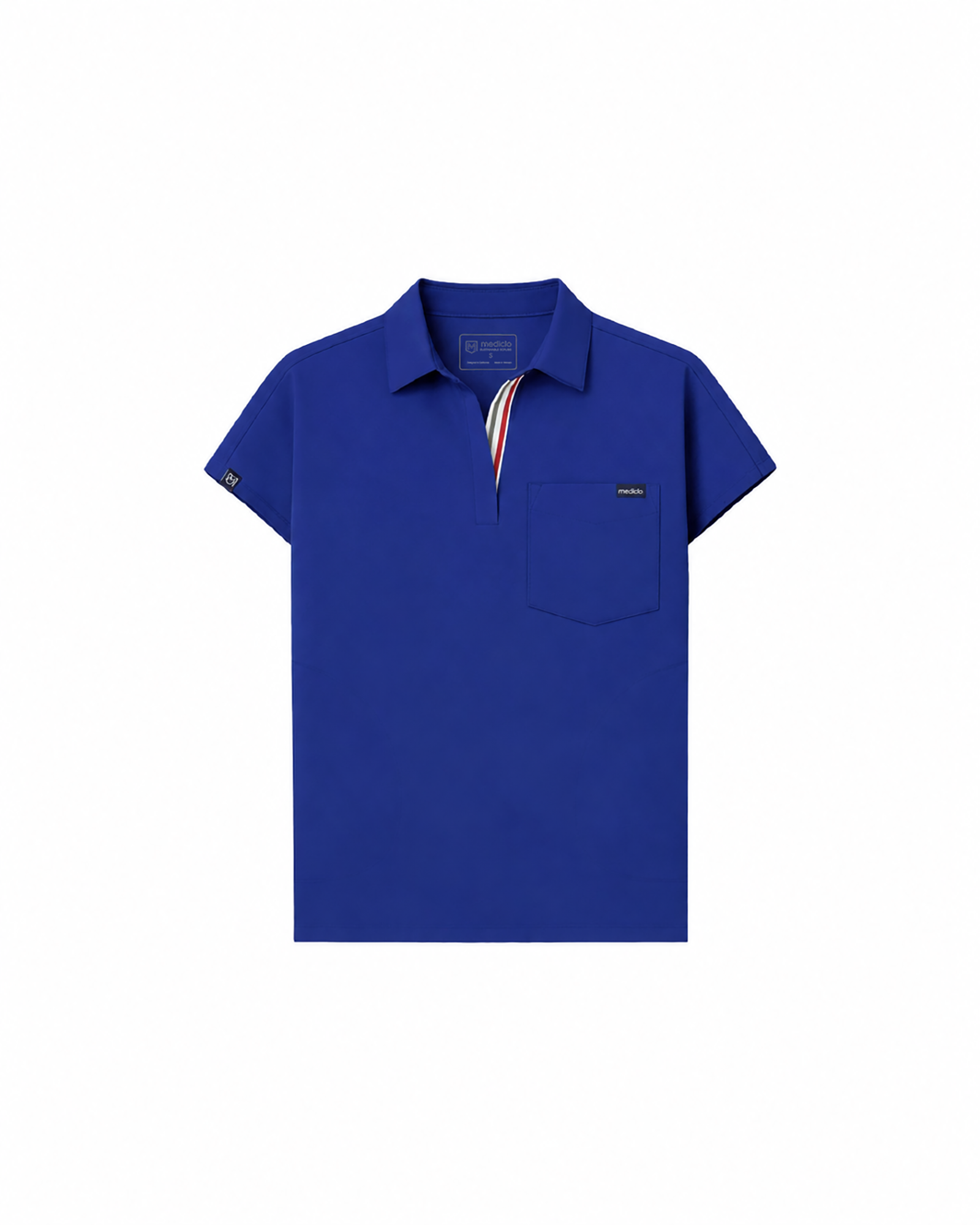 Royal Blue Flat Lay Capri