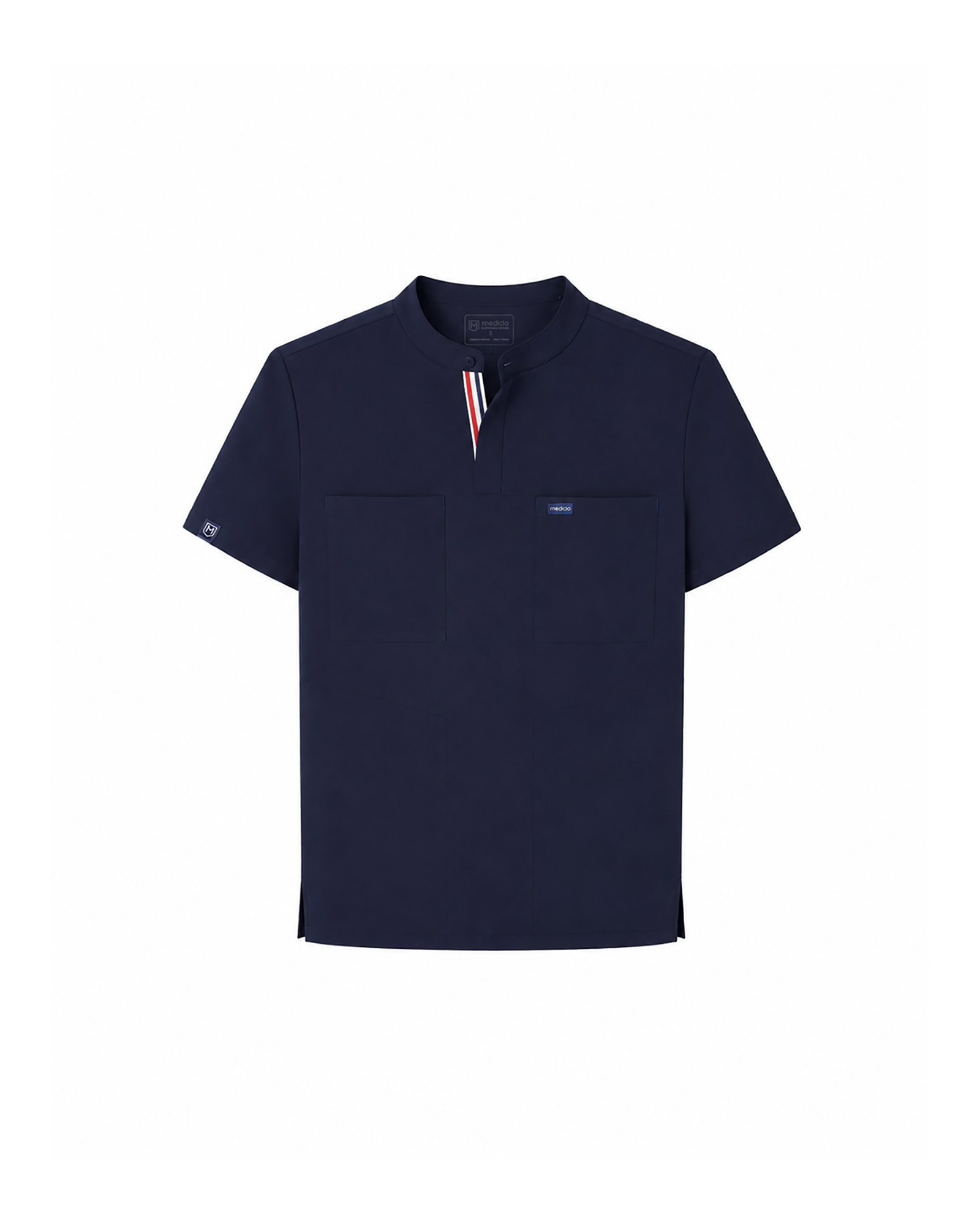 FYSEL® Skye‎ ‎ Banded Collar Scrub Top
