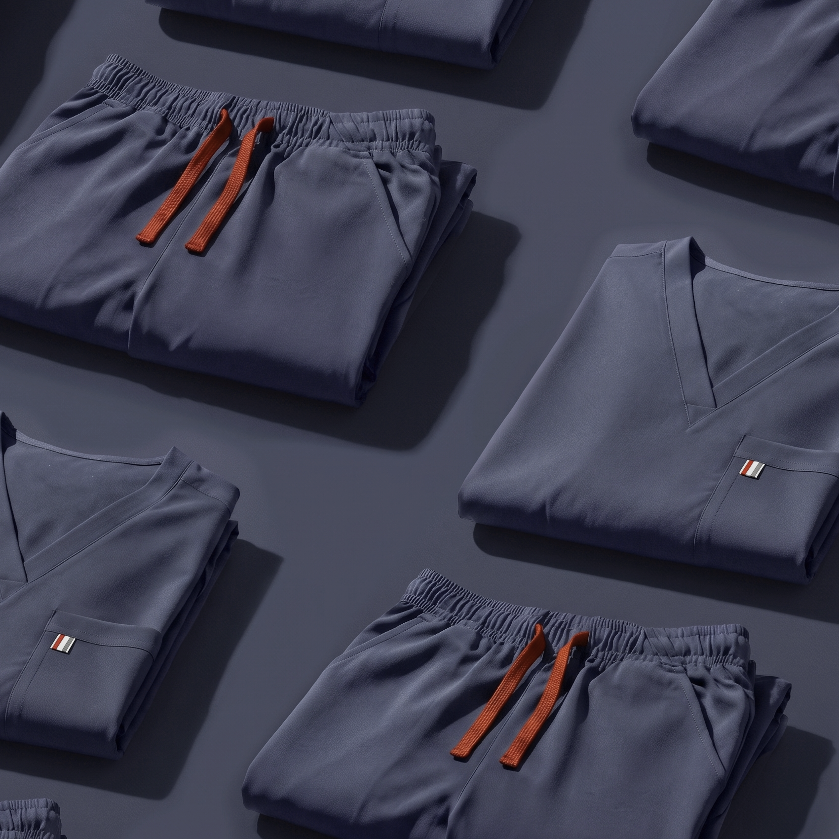 Indigo Navy Flat Lay