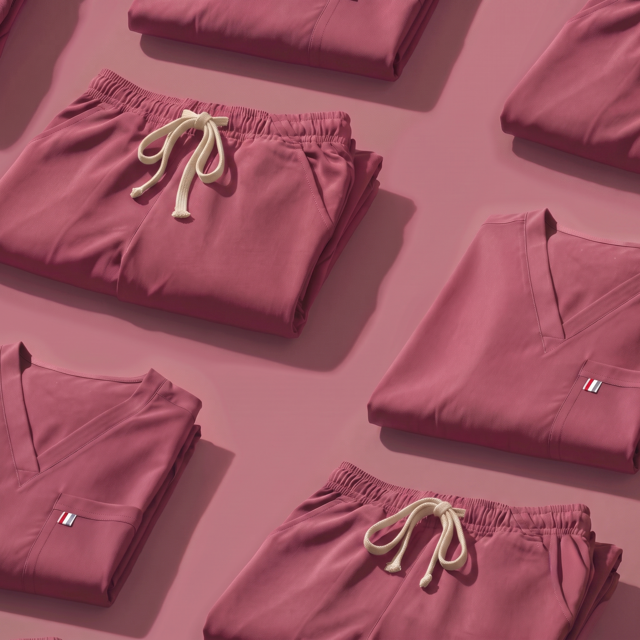 Mauve Flat Lay
