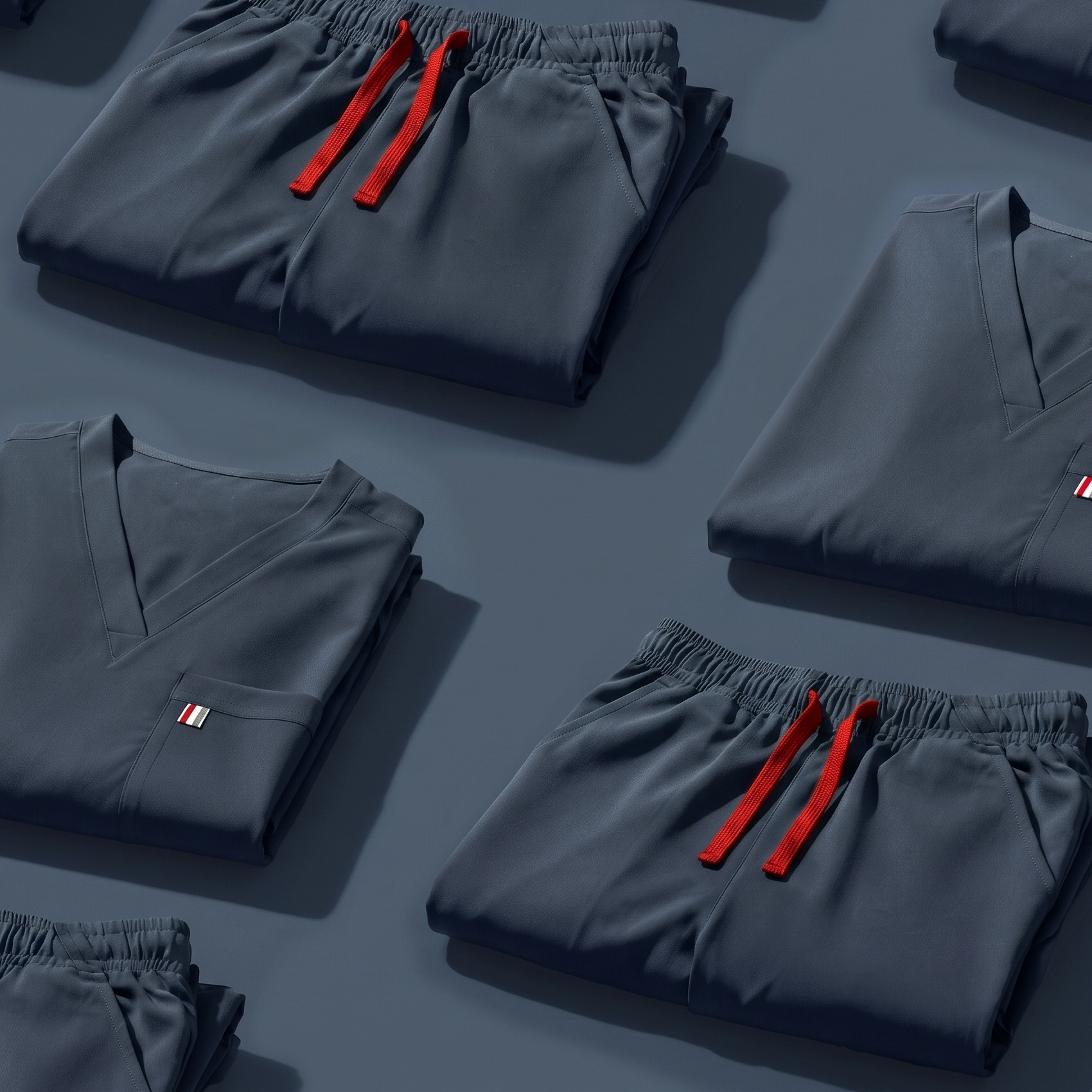 Moonlight Navy Flat Lay