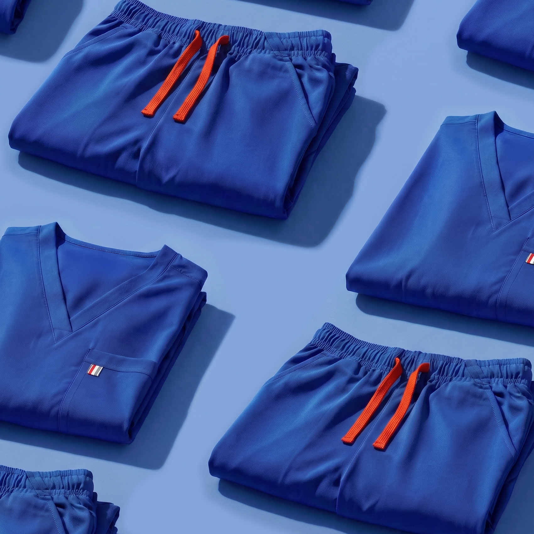 Royal Blue Flat Lay