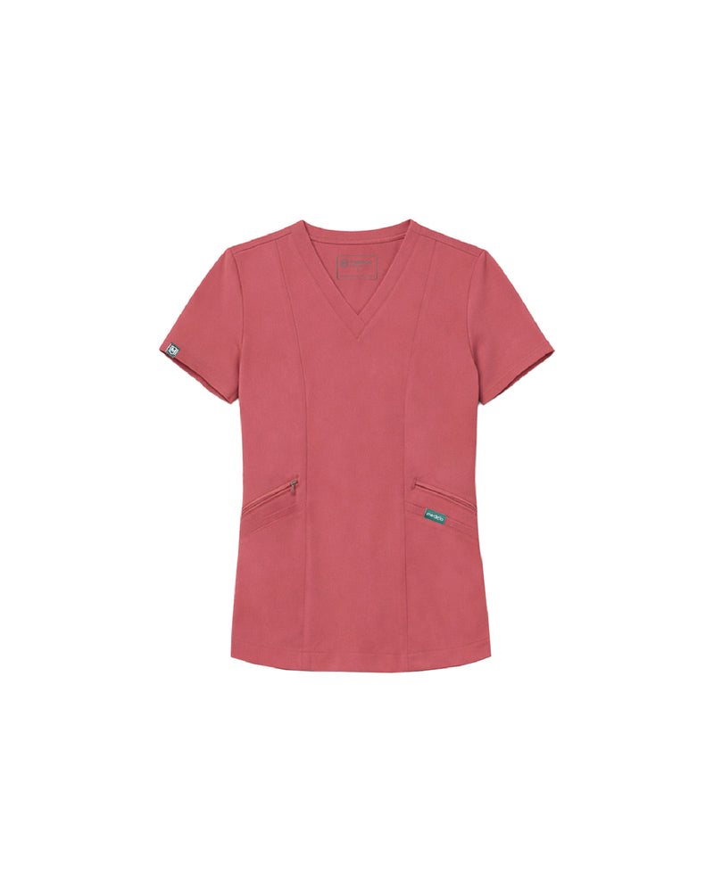 TENCEL™ Amelia‎ ‎Fitted Scrub Top (Final Sale)