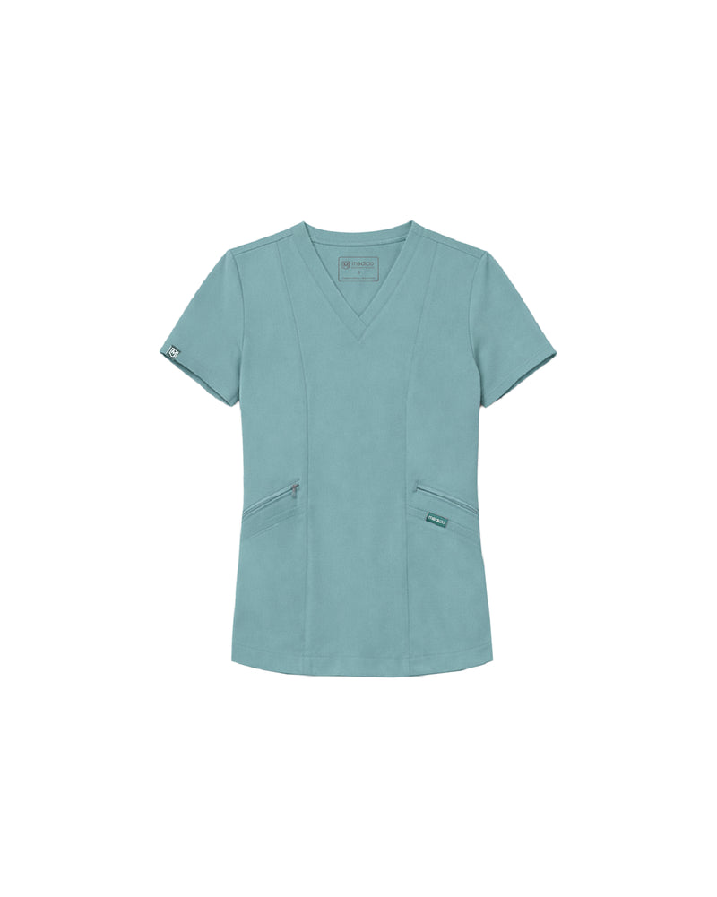 TENCEL™ Amelia‎ ‎Fitted Scrub Top (Final Sale)
