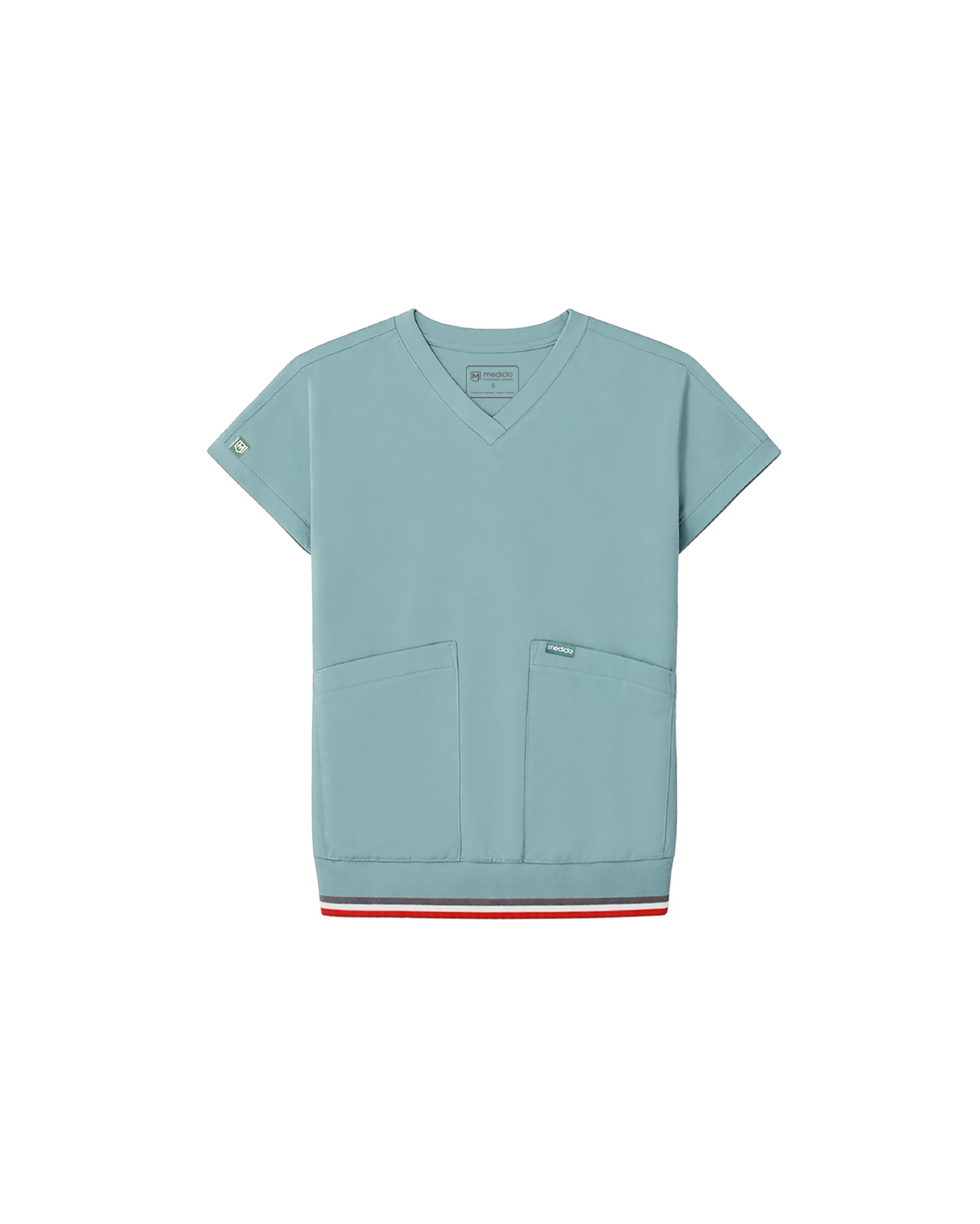 TENCEL™ Lanai‎ ‎Rib Band Scrub Top (Final Sale)